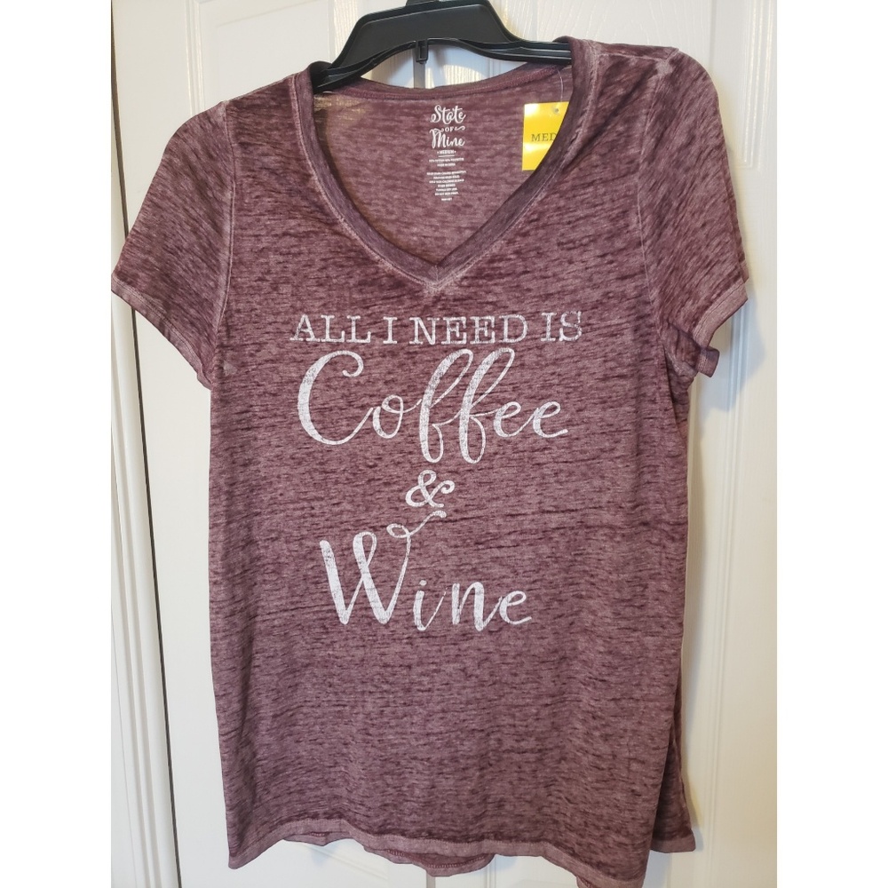 Coffee & Wine tshirt
